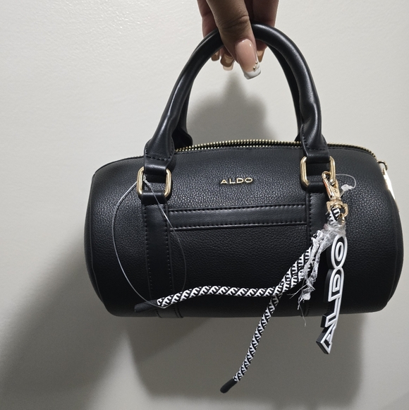 ALDO Black Top Handle Bag - Picture 2 of 8